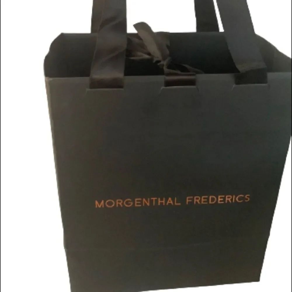 Morganthal Frederics Empty Paper Shopping Bag Ribbon